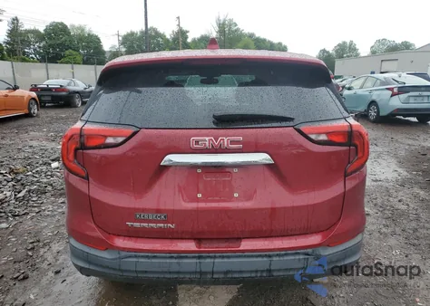 2018 GMC Terrain Sle из США, поврежденный, VIN 3GKALMEV4JL325525